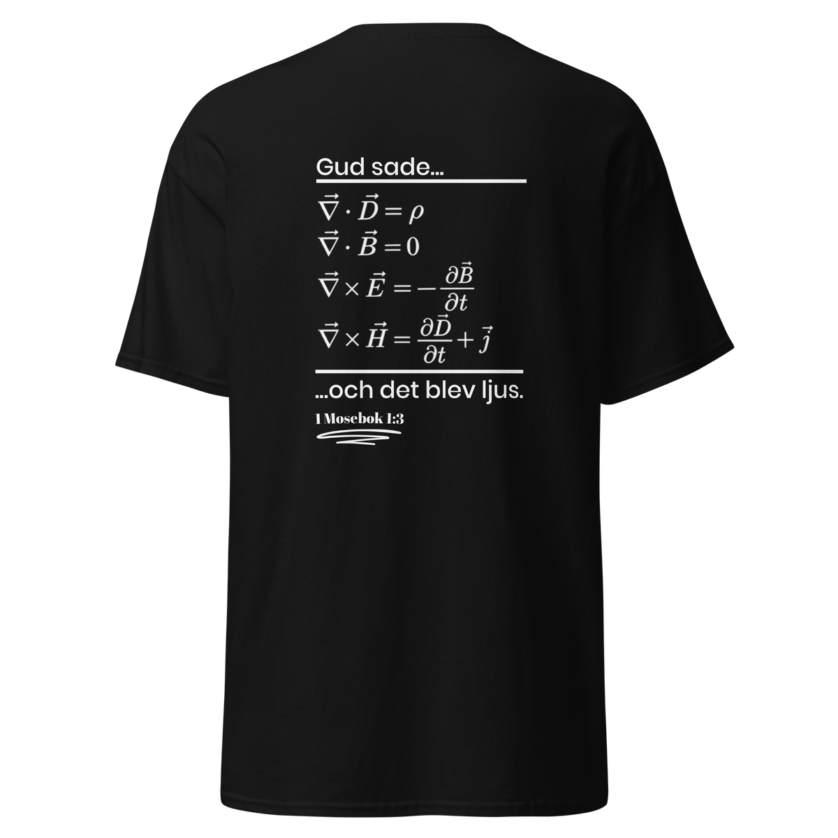 1 Mosebok 1:3 - T-Shirt