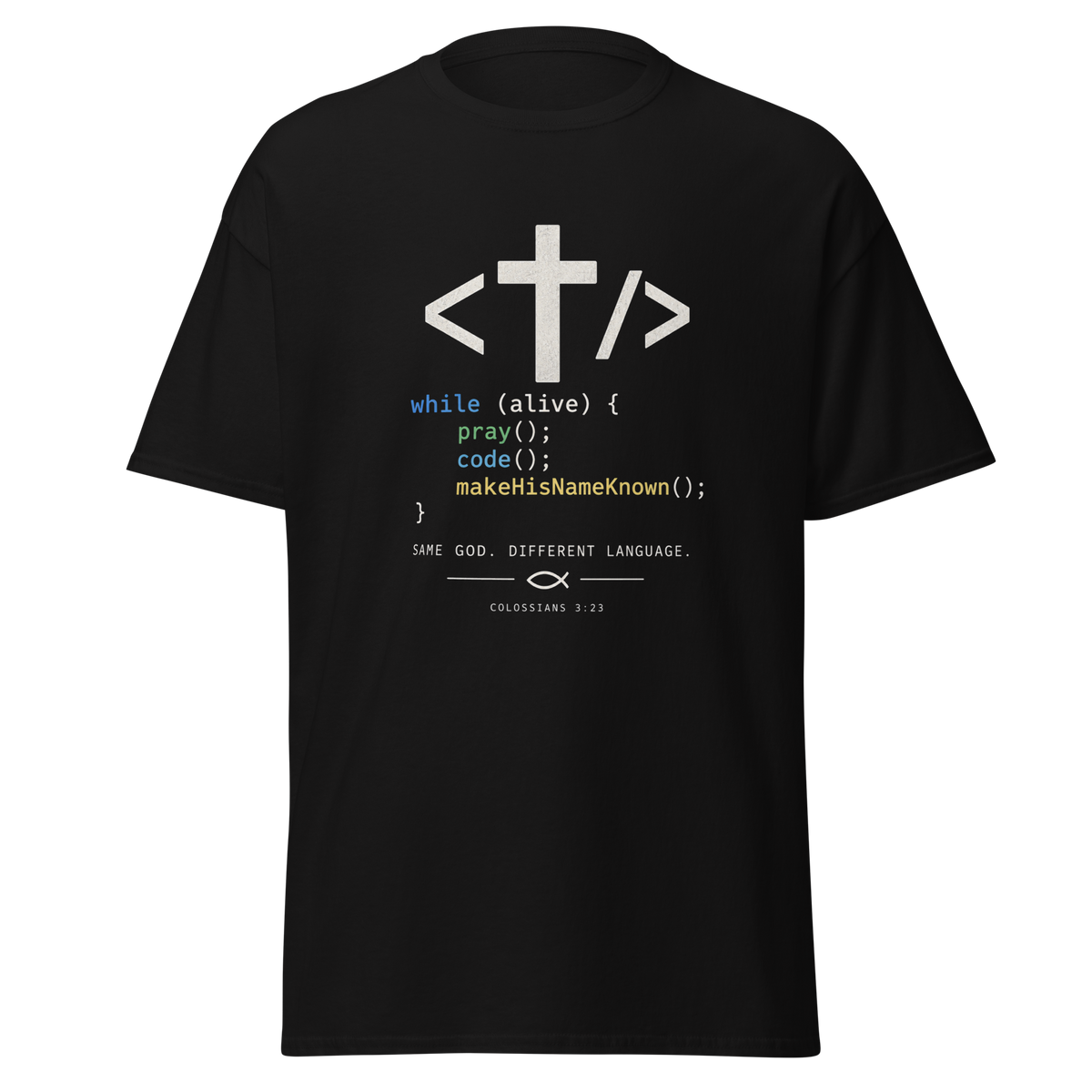 Kolosserbrevet 3:23 - T-Shirt