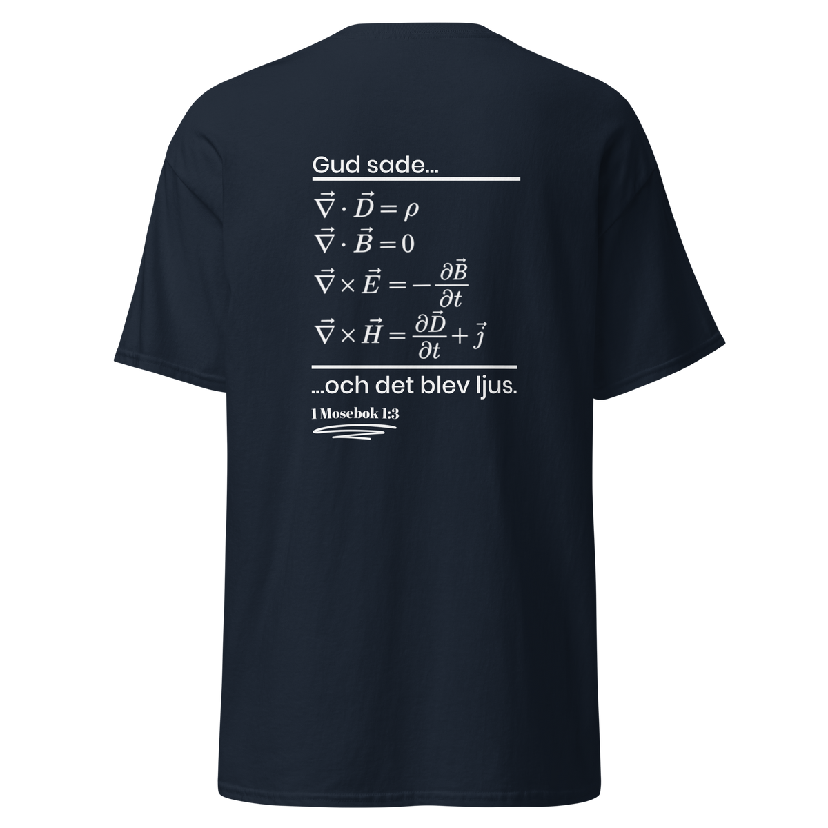 1 Mosebok 1:3 - T-Shirt