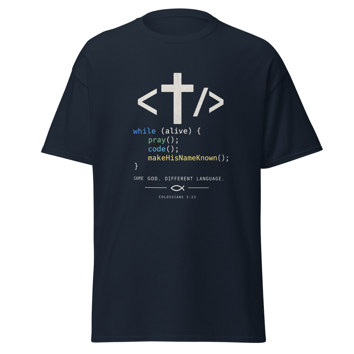 Kolosserbrevet 3:23 - T-Shirt