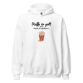 Kaffe är gott men Gud är godare. - Luvtröja